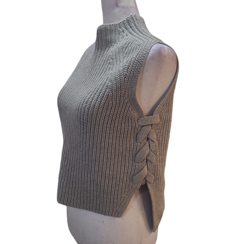 Cynthia Rowley Gray Knit Vest